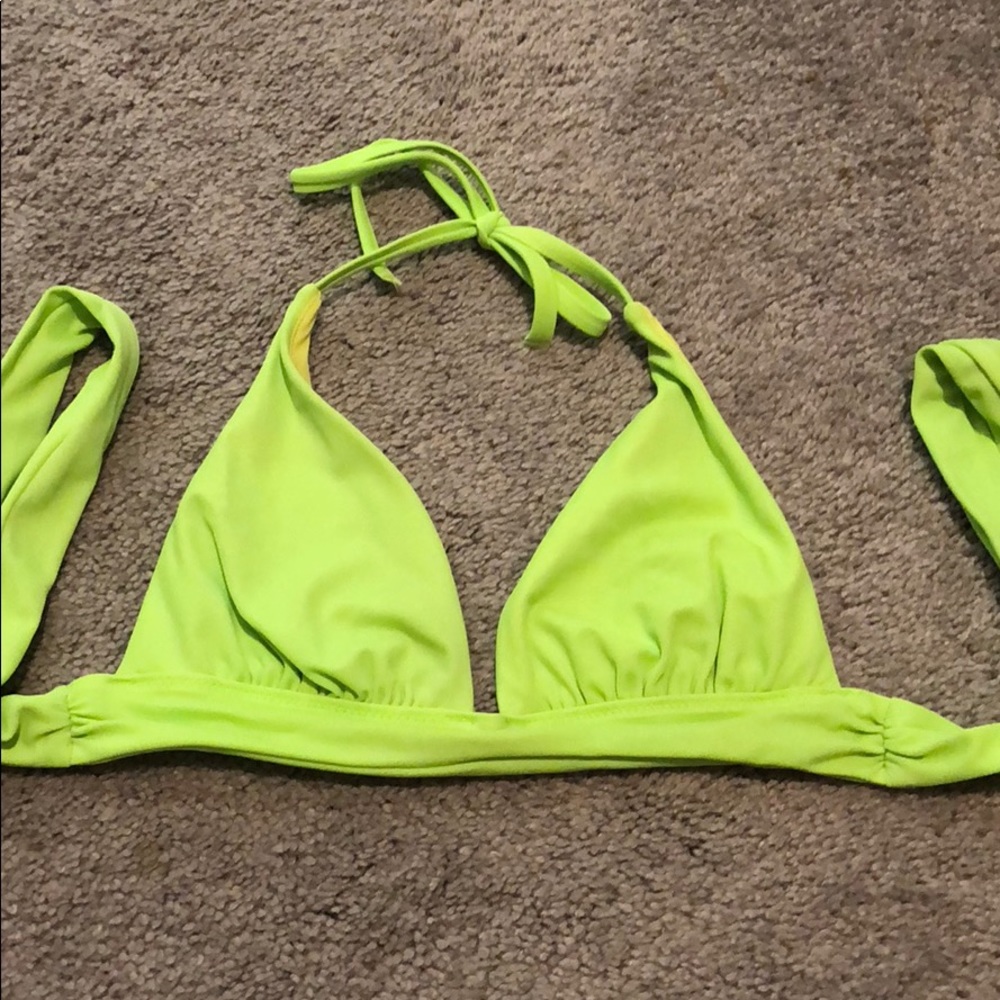 VS NEON GREEN SWIM TOP